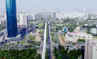 property in Golf Course Extension Road