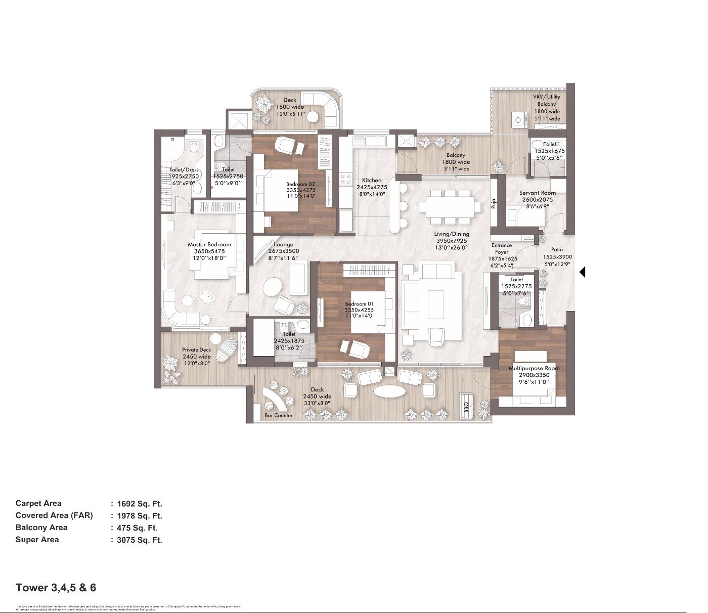 Elan The Presidential Floor Plan