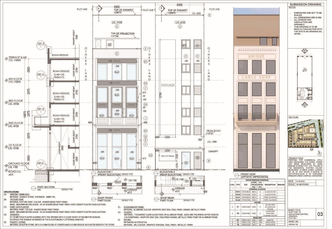 Adani Downtown Avenue Floor Plan